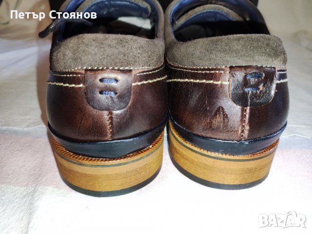 Стилни мъжки обувки от естествена кожа Oliver Jacob №43, снимка 6 - Официални обувки - 37760318