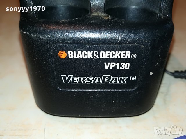 black & decker vp130-versa pack charger-внос germany 1208211023, снимка 4 - Винтоверти - 33793747