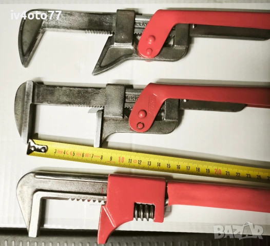 3 бр. немски раздвижени ключа ALARM Nr.13001/6 и GEDORE Nr.95 , снимка 7 - Ключове - 45749029