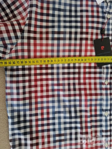 Два броя нови, маркови ризи - Pierre cardin и FRANT р-р XL , снимка 3 - Ризи - 54349655