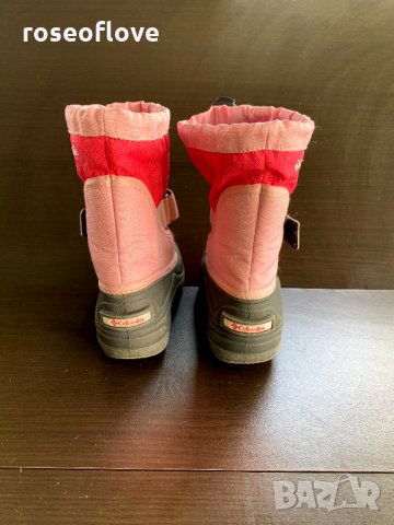 Детски ботуши Columbia розови, снимка 4 - Детски боти и ботуши - 29262873