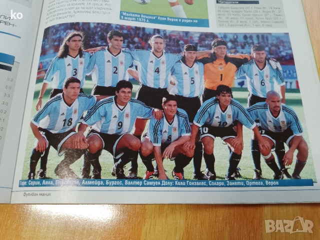 Футболно списание-световно първенство 2002г., снимка 2 - Списания и комикси - 51725329