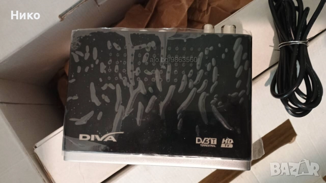 Цифров кодер DVB-T ДЕКОДЕР DIVA HD 1405B, снимка 2 - Друга електроника - 52316634