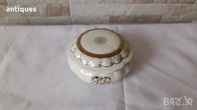 Порцеланова кутия / захарница / бонбониера - OSCAR SCHLEGELMILCH