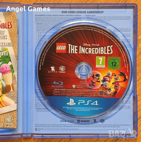 Диск игра LEGO The Incredibles PS4 Playstation 4 Плейстейшън, снимка 3 - Игри за PlayStation - 53113388