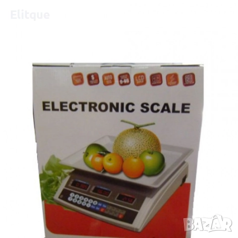 Прецизна платформена електронна везна - Кантар до 40 кг ПВЦ, снимка 5 - Друга електроника - 52786779