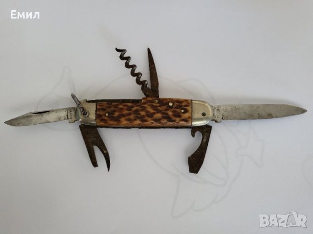 Антикварен джобен нож Solingen 