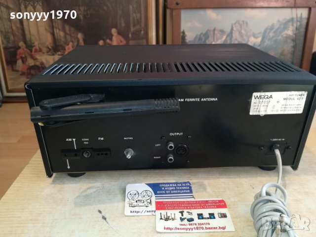 WEGA MODUL 42T HIFI TUNER-ВНОС SWISS 2312211912, снимка 12 - Ресийвъри, усилватели, смесителни пултове - 35229747