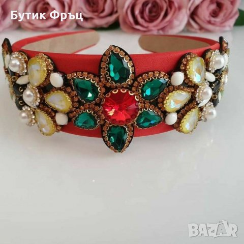 Диадема адел цветна