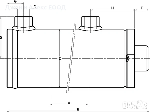 Хидравлични цилиндри KRAMP DIY – Пълна гама компоненти за самосглобяване и модификация, снимка 3 - Индустриална техника - 53962270