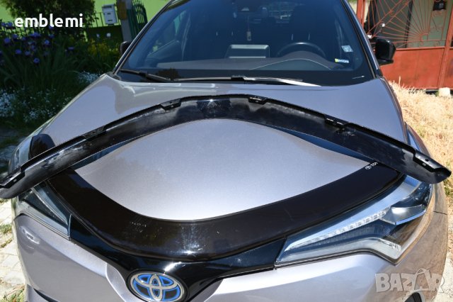 Карбонов протектор за капака TOYOTA CHR, снимка 3 - Аксесоари и консумативи - 36819572