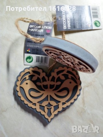 Нови дървенни Арт декорации сърца,кръгове и др, снимка 14 - Декорация за дома - 37345646
