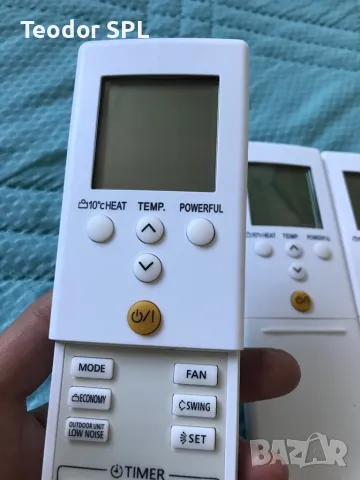 Дистанционни за климатик general Fujitsu Fuji electric , снимка 4 - Климатици - 47716815