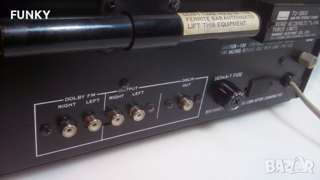 Sansui TU-3900 AM/FM Stereo Tuner (1976-77), снимка 10 - Ресийвъри, усилватели, смесителни пултове - 39366528