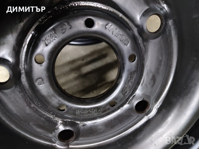 4бр.Железни джанти 15ки за FORD Transit 5x160 6.5J с датчици, снимка 5 - Гуми и джанти - 54095546