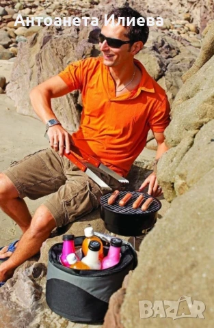 Градинско барбекю на дървени въглища REVERIE RG-12, снимка 1