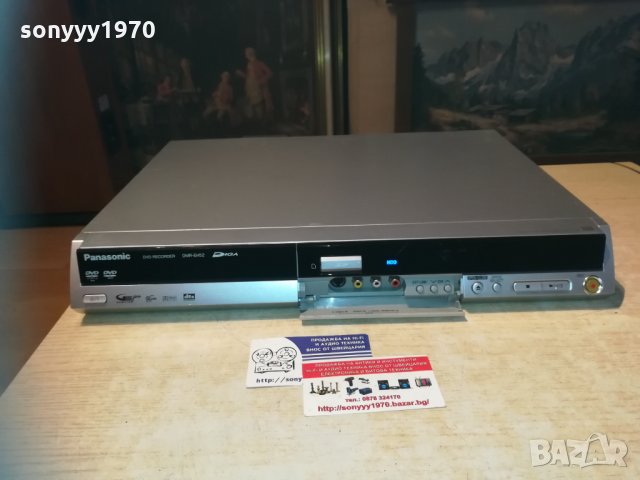 panasonic dmr-eh52 hdd/dvd recorder-внос germany, снимка 3 - Плейъри, домашно кино, прожектори - 30249103