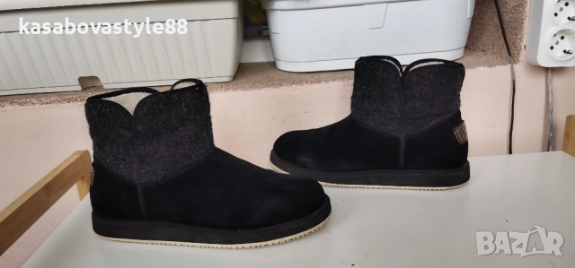 Боти Esprit 38 н. Естествен велур , снимка 11 - Дамски боти - 52377331