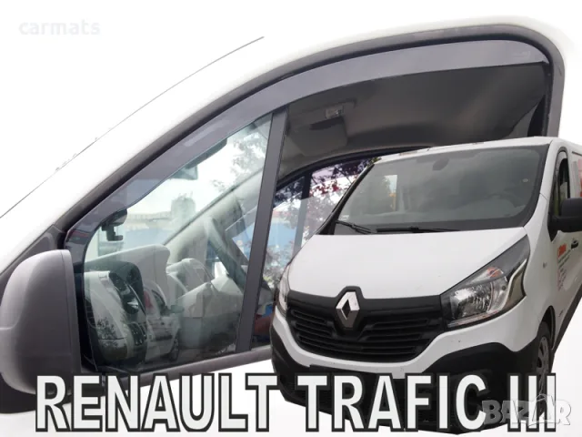 Ветробрани HEKO за Renault Trafic (2014+) - (Плюс фикс. прозорец)