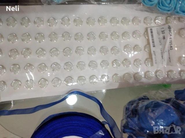 цветя от фоам, снимка 3 - Декорация за дома - 51161192