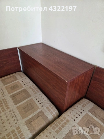 Комплект ъглови легла с матраци и ракла, снимка 4 - Спални и легла - 54081489