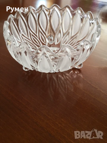 Кристална купа , снимка 3 - Аксесоари за кухня - 51067674