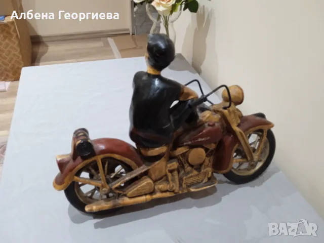 Дизайнерска фигура моторист - Harley Davidson, снимка 7 - Други - 47353797