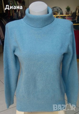 100% кашмир,мерино,ангора,мохер-дамски пуловери с поло яка, снимка 12 - Блузи с дълъг ръкав и пуловери - 35536878