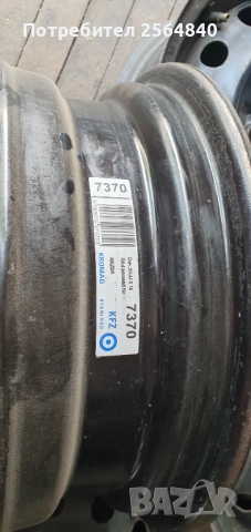 Метални джанти 5×114,3  14цола, снимка 2 - Гуми и джанти - 51632823