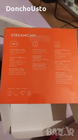 Web камера Logitech Streamcam 110 €, снимка 6 - Клавиатури и мишки - 56074073