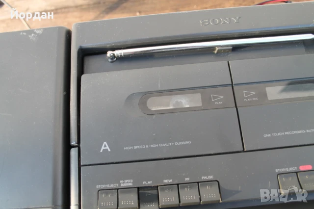 Радио ''Sony CFD 758 S Mega Bass'', снимка 8 - Радиокасетофони, транзистори - 51378662