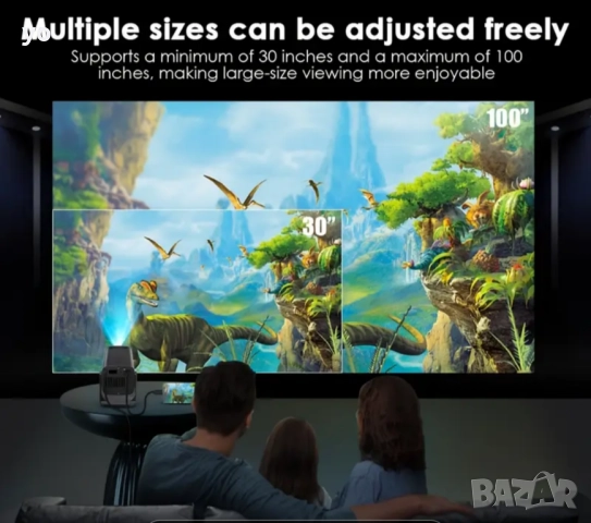 Проектор за домашно кино , снимка 4 - Плейъри, домашно кино, прожектори - 51620989