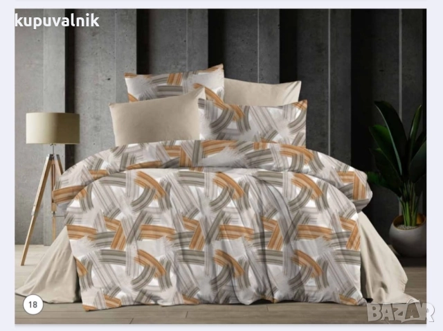 Луксозен спален комплект / спално бельо - Ранфорс 100% памук, снимка 12 - Спално бельо - 51990711