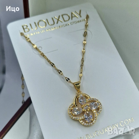 Нежни дамски колиета , снимка 7 - Колиета, медальони, синджири - 53180687