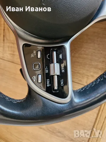 Оригинален Кожен Волан с Airbag за Mercedes GLS X167, снимка 3 - Части - 55796683
