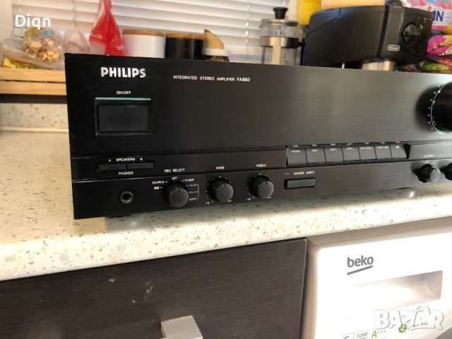 Philips FA-880, снимка 9 - Ресийвъри, усилватели, смесителни пултове - 42798538