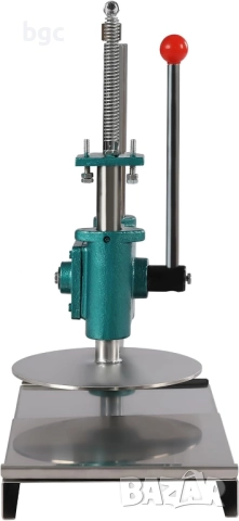 Инокс Ръчна Преса за тесто за пица, 24см, ръчно регулиране на дебелината, снимка 3 - Други инструменти - 51749885