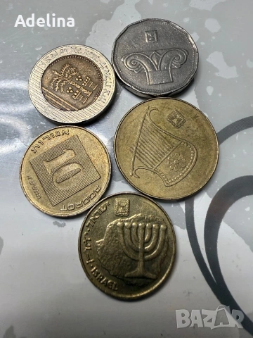 Израелски шекели - монети , снимка 2 - Нумизматика и бонистика - 53329524