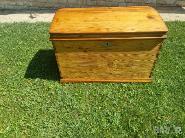 Дървен сандък/ракла/скрин, снимка 2 - Антикварни и старинни предмети - 50693244