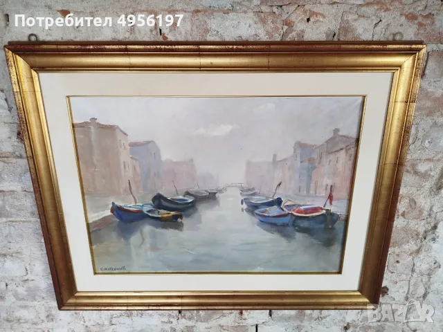 Картина масло върху платно , снимка 6 - Картини - 56433134