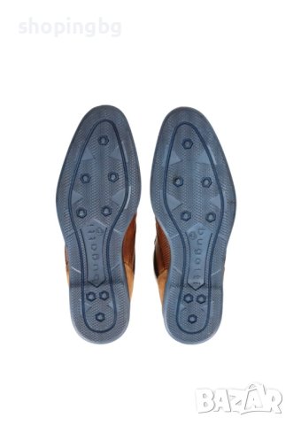 Официални мъжки обувки Bugatti Cognac 6300 No: 41-43-44, снимка 5 - Официални обувки - 40601086