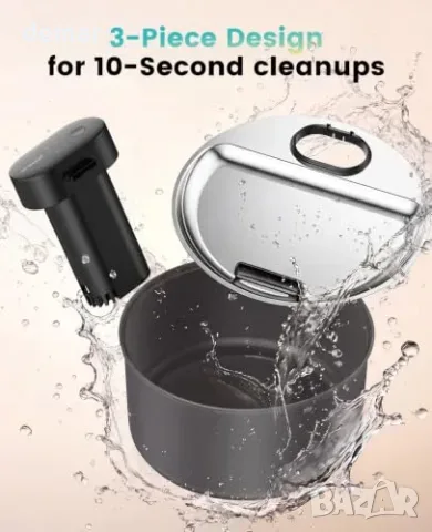 Безжичен фонтан за вода за котки oneisall, 3,2 л, с батерия 4000 mAh, снимка 3 - За котки - 56216845
