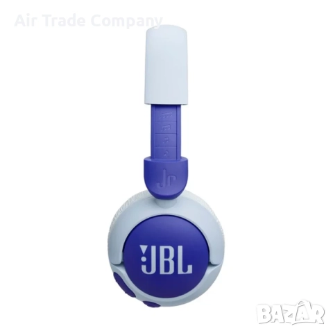 Детски слушалки с микрофон JBL, JR320BT, Bluetooth, сини, снимка 6 - Bluetooth слушалки - 52751182