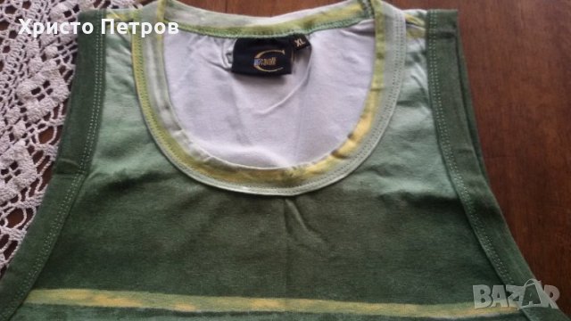 JUST CAVALLI - УНИСЕКС ФЛАНЕЛКА БЕЗ РЪКАВИ "ПОТНИК", ПЕРФЕКТЕН