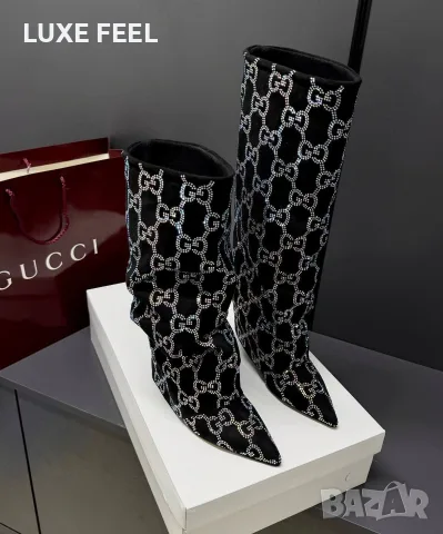 Gucci ⚜️Дамски Ботуши , снимка 5 - Дамски ботуши - 56134637