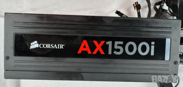 Захранване за компютър Corsair AX1500i 1500 W 80+ Titanium Certified, напълно модулно, ATX, снимка 1