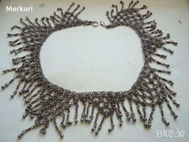 Стар накит за народна носия с малки звънчета, снимка 4 - Антикварни и старинни предмети - 29748993