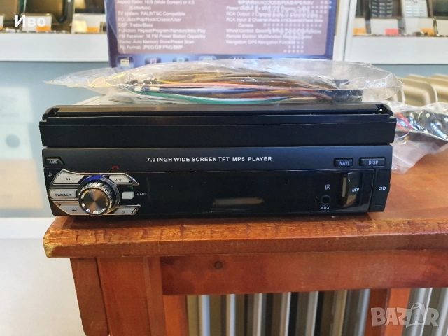 НОВО! Мултимедия плеър 1 Din + камера за задно виждане GPS 9601G Универсален Bluetooth FM MP3 MP4 МР, снимка 5 - Аксесоари и консумативи - 52006495