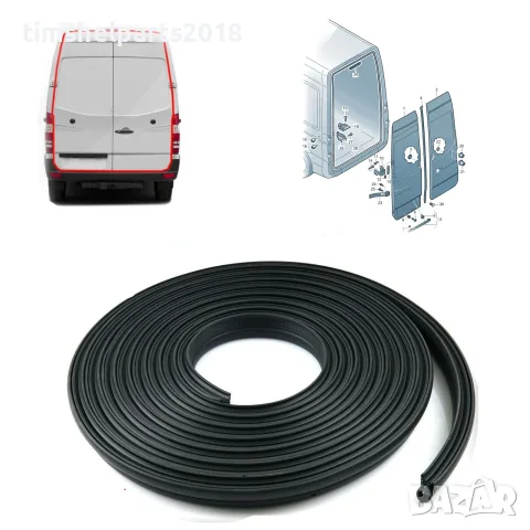 Уплътнение за багажник за VW Crafter, Mercedes Sprinter 2006-2018