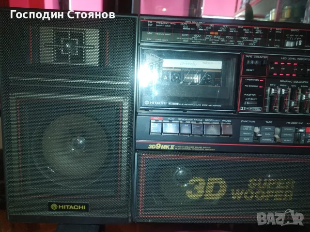 HITACHI TRK 3D9 MK II , снимка 5 - Радиокасетофони, транзистори - 55879447